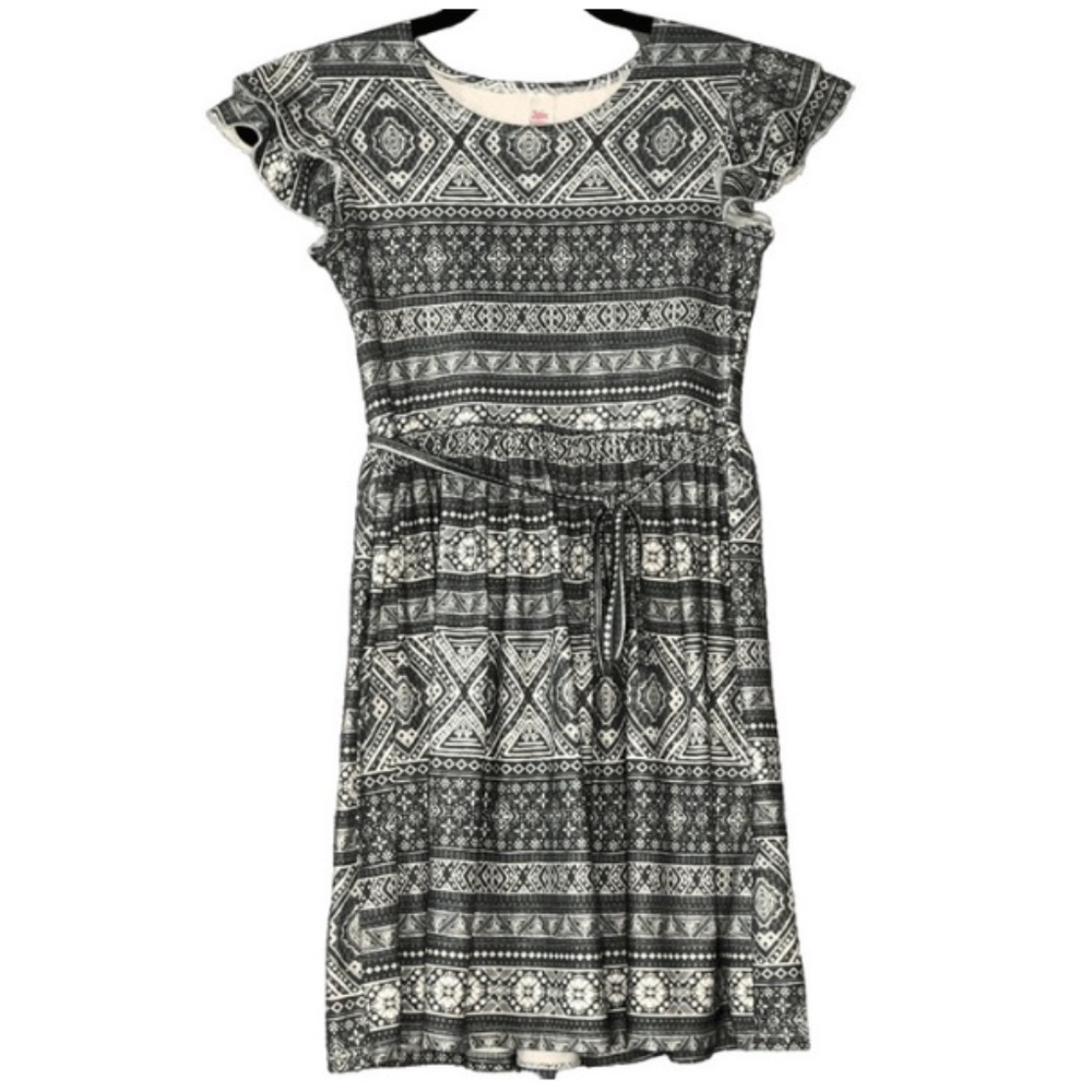 Justice Girls Dress Olive Green Size (10)